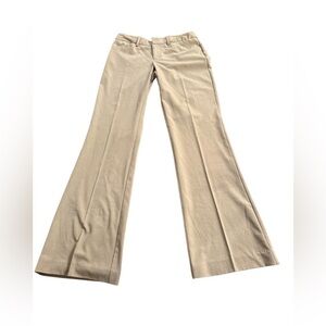 Mossimo Stretch - Khaki Wide-Flare Leg Career Dress Pants Size 2  Y2K.  Vintage